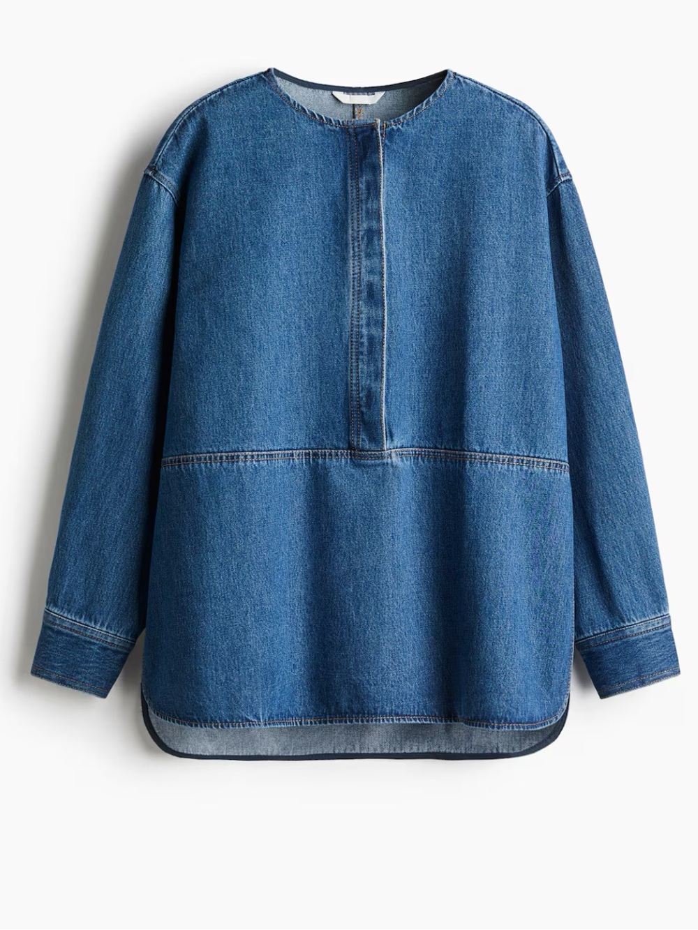 h&m | pullover twill blouse
